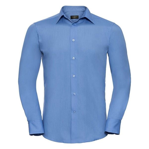 Russell 924M Easycare Fitted Poplin Shirt