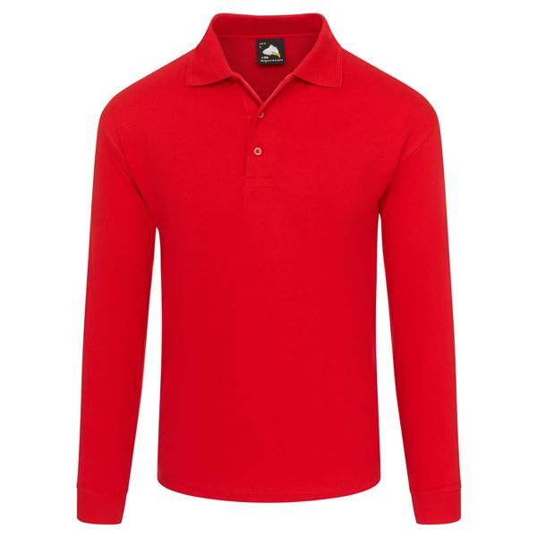 Orn 1170 Weaver Long Sleeved Poloshirt