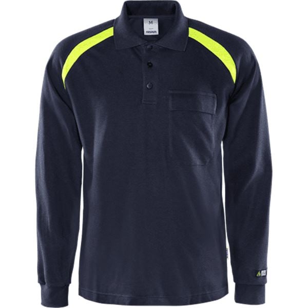 Fristads Flamestat Long Sleeve Polo Shirt 784