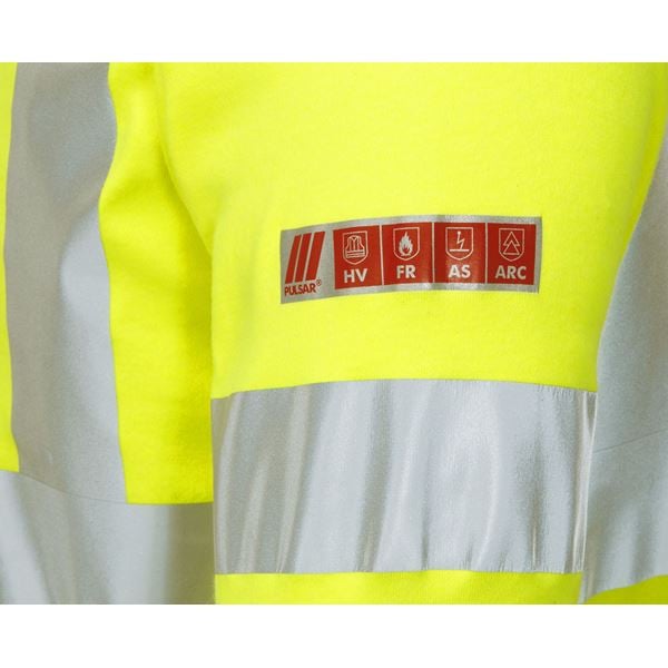 Pulsar PARC21 High Vis Yellow FR AST ARC Polo Shirt