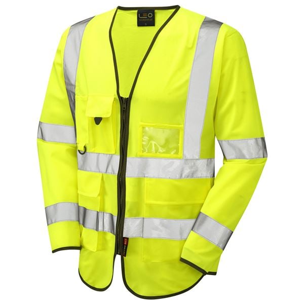Leo Wrafton S12 Long Sleeved High Vis Vest 