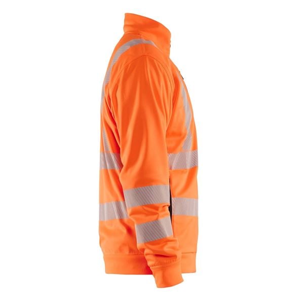 Blaklader 3563 High Vis Full Zip Sweat Jacket