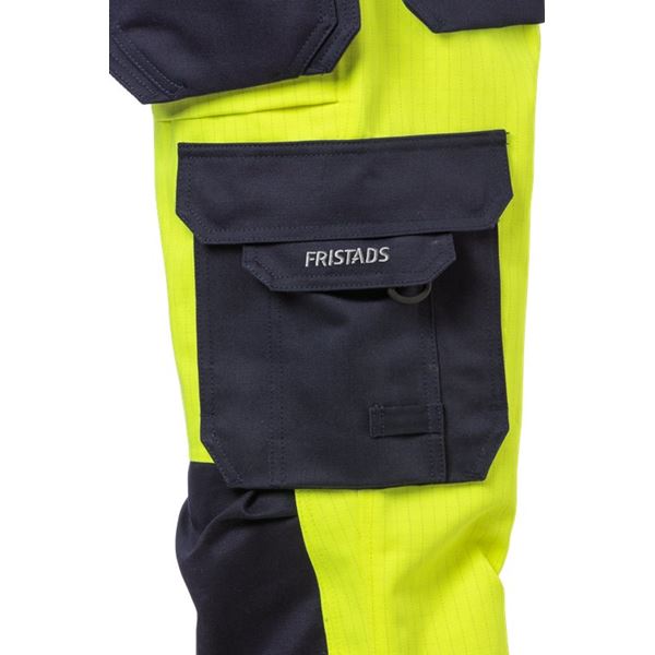 Fristads 2589 Womens High Vis Yellow FR Work Trousers
