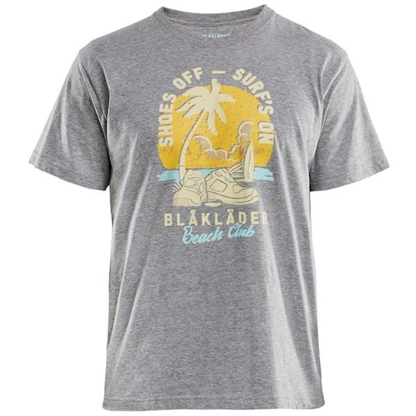 Blaklader 9418 Grey Logo T-Shirt