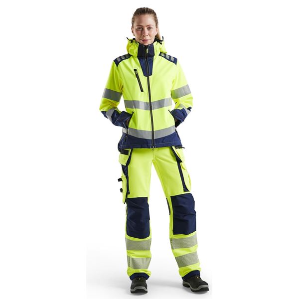 Blaklader 4791 Womens Hi-Vis Softshell Jacket