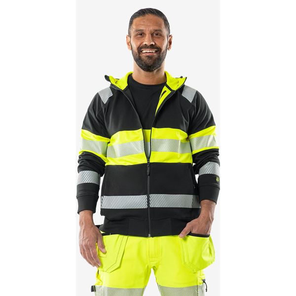 Fristads 7532 High Vis Stretch Hoodie