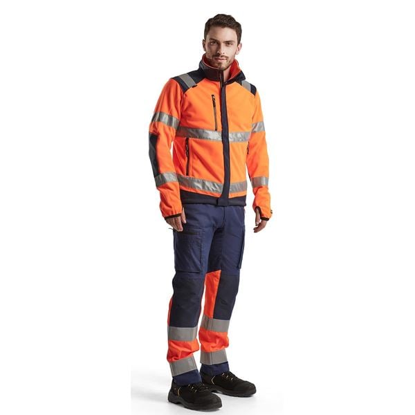 Blaklader 1551 High Vis Stretch Trouser