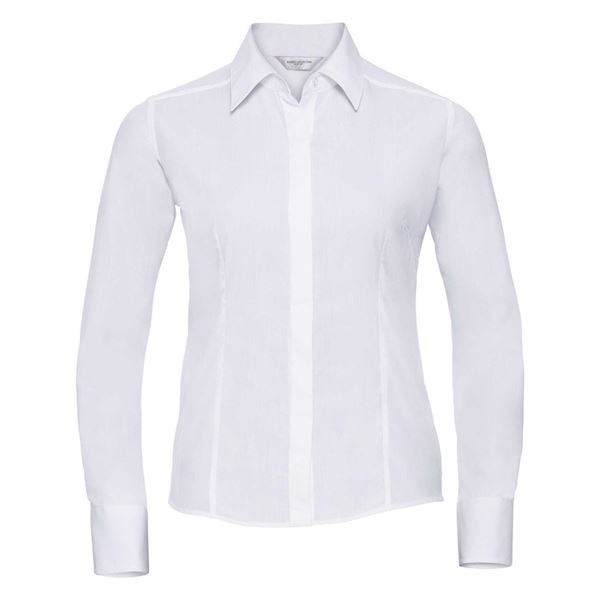 Russell 924F Easycare Fitted Poplin Blouse