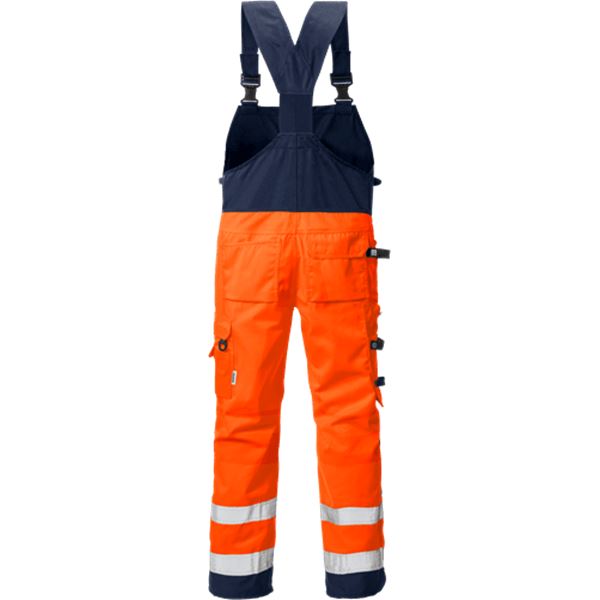 Fristads High Vis Bib & Brace Overalls 1014