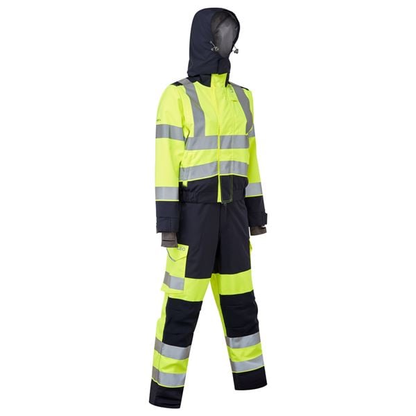 Leo CVL03 Honeychurch Womens Hi Vis Stretch Overalls