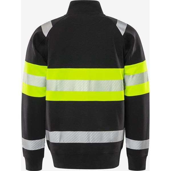 Fristads 7531 High Vis Stretch Sweatshirt Jacket