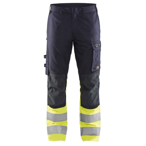 Blaklader 1787 High Vis Yellow Multinorm Stretch Trousers