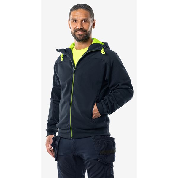 Fristads 7550 Hooded Sweatshirt Jacket