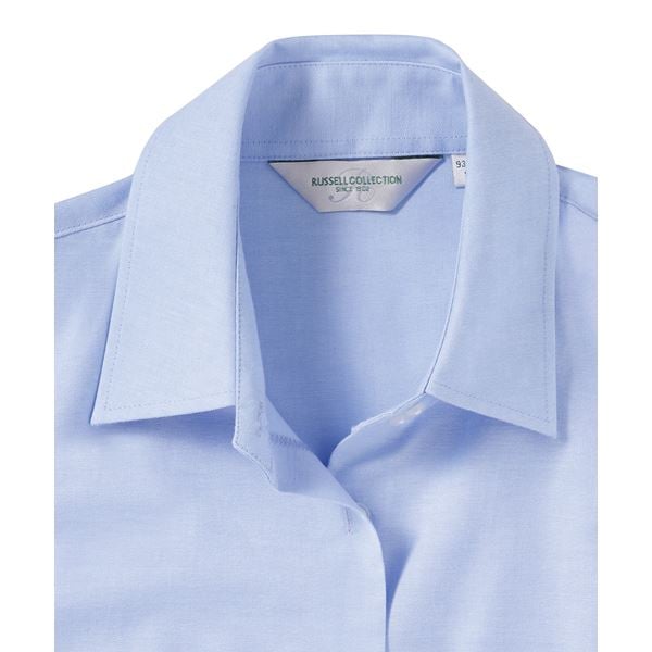 Russell 933F short sleeve Oxford blouse