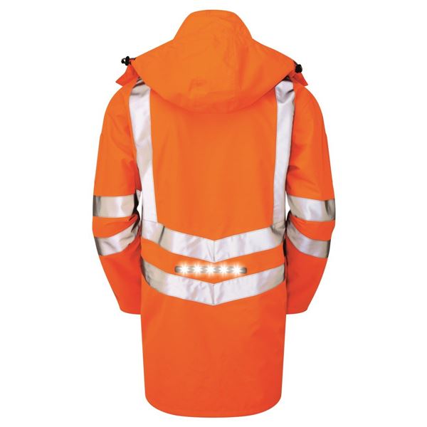 Pulsar Active High Vis Orange Storm Coat