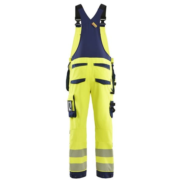 Blaklader 2626 Hi-Vis Stretch Bib and Brace Overalls