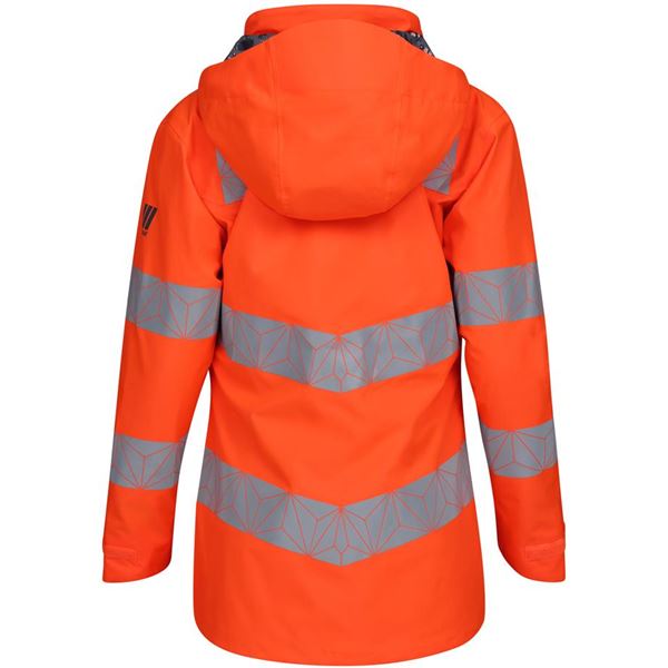 Pulsar RCT851 React Womens High Vis Orange Shell Jacket