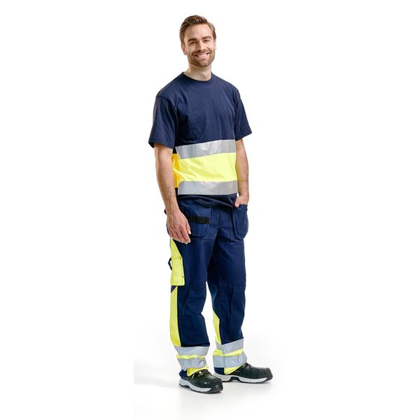 Blaklader 1529 High Vis Yellow Trousers