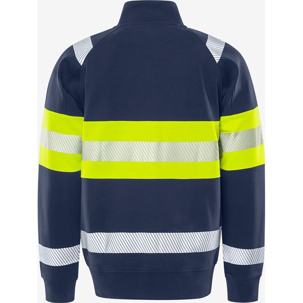 Fristads 7531 High Vis Stretch Sweatshirt Jacket
