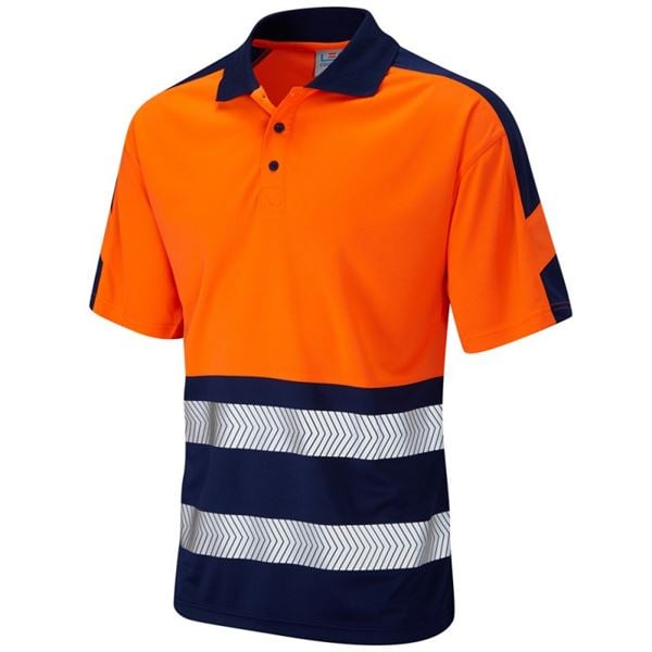 Leo P10 Watersmeet High Vis Polo Shirt