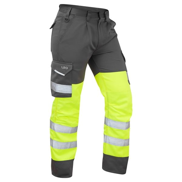 Leo CT01 Bideford High Vis Cargo Trouser