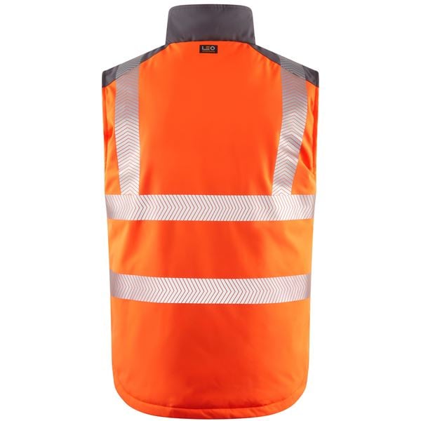 Leo BW02 Halsinger High Vis Bodywarmer