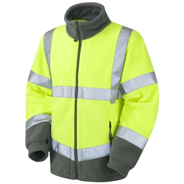 Leo F01 Hartland High Vis Fleece Jacket
