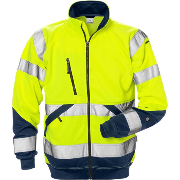 Fristads 7426 High Vis Sweat Jacket