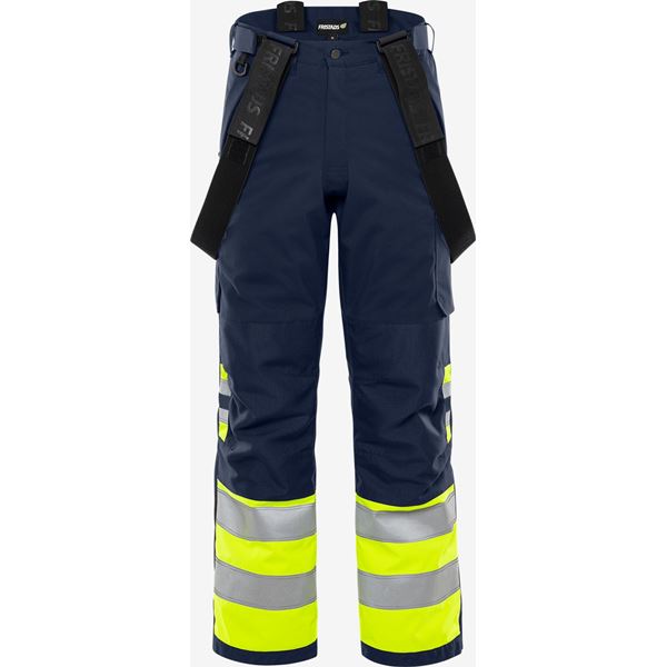 Fristads 2681 High vis Green Stretch Winter Trousers