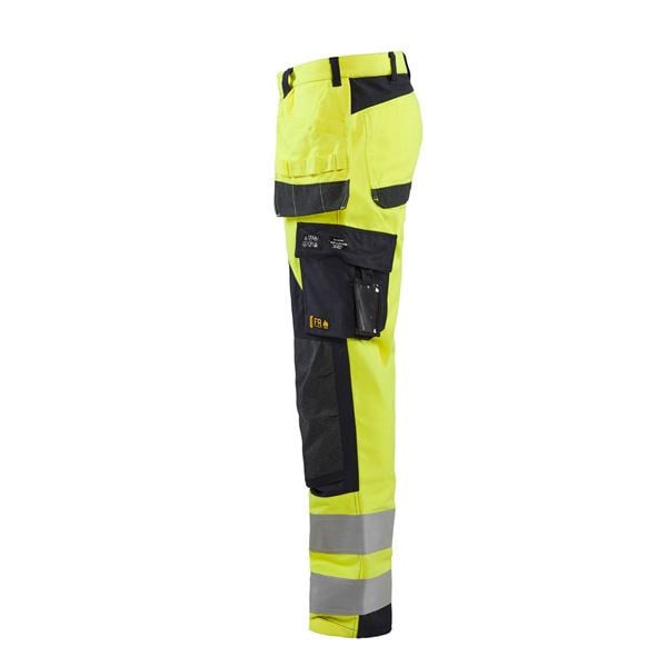 Blaklader 1589 High Vis Yellow Arc Trouser
