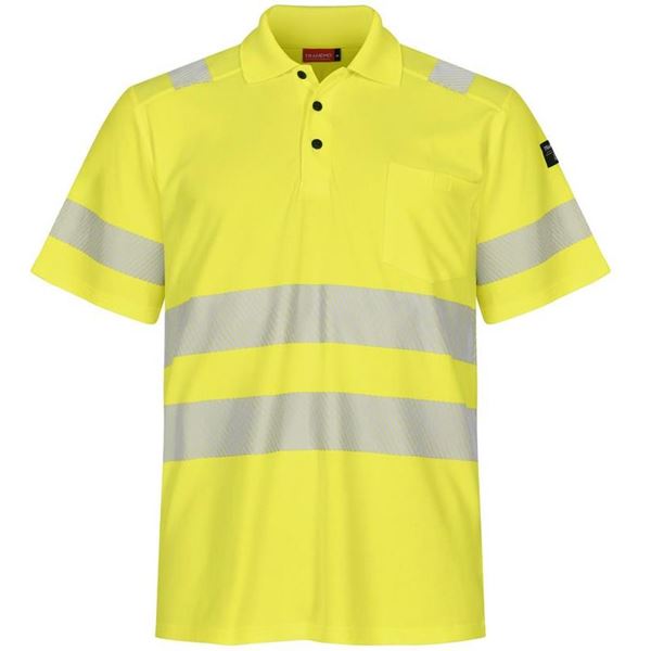Tranemo 437811 Hi-Vis Yellow Polo Shirt