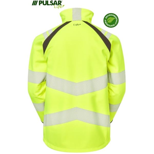 Pulsar Life LFE965 Womens High Vis Yellow Soft Shell Jacket