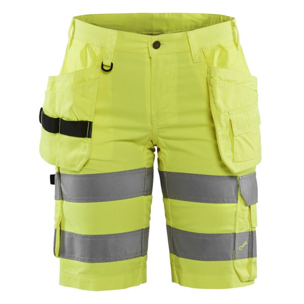 Blaklader 7186 Womens High Vis Stretch Shorts