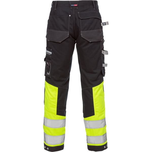 Fristads High vis Gen Y craftsman trousers cl 1 2127 CYD