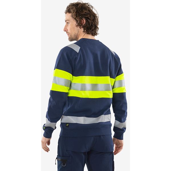 Fristads 7530 High Vis Stretch Sweatshirt