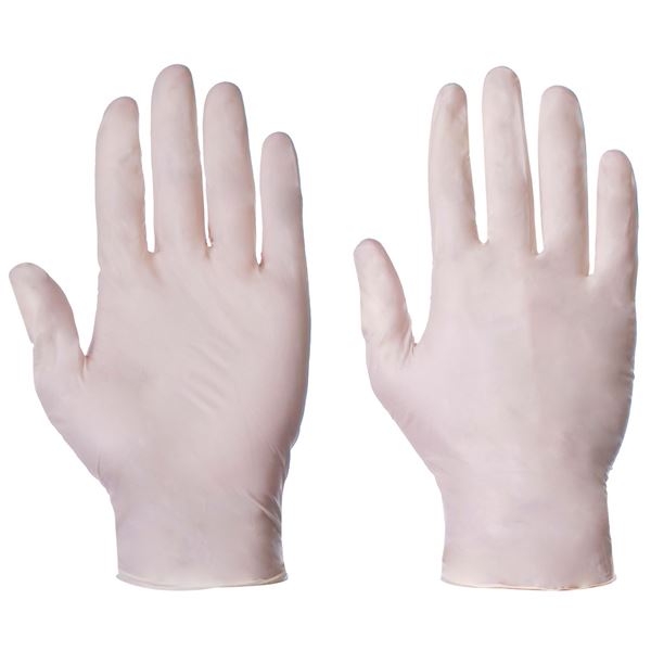 Powdered Industrial Latex Gloves