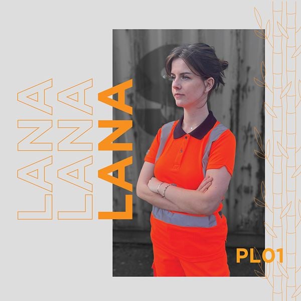 Leo PL01 Lana Womens EcoVis Short Sleeve Polo Shirt