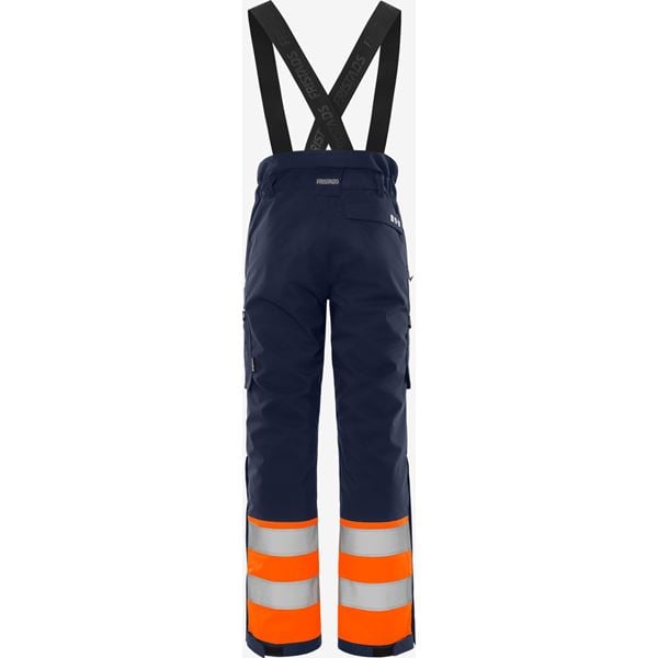 Fristads 2681 High vis Green Stretch Winter Trousers