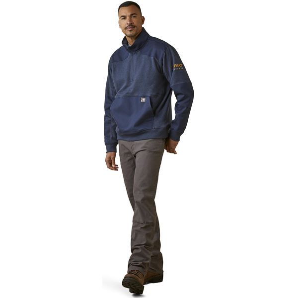 Ariat Rebar Duracanvas Quarter Zip Sweatshirt
