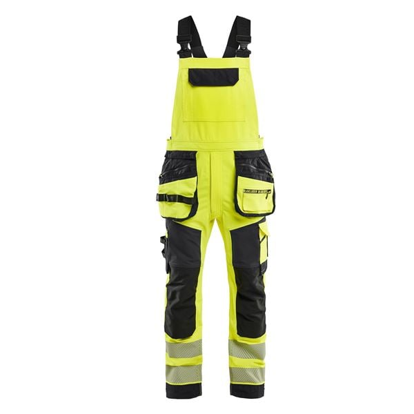Blaklader 2626 Hi-Vis Stretch Bib and Brace Overalls