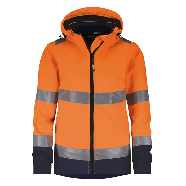 Dassy Malaga Womens High Vis Soft Shell Jacket