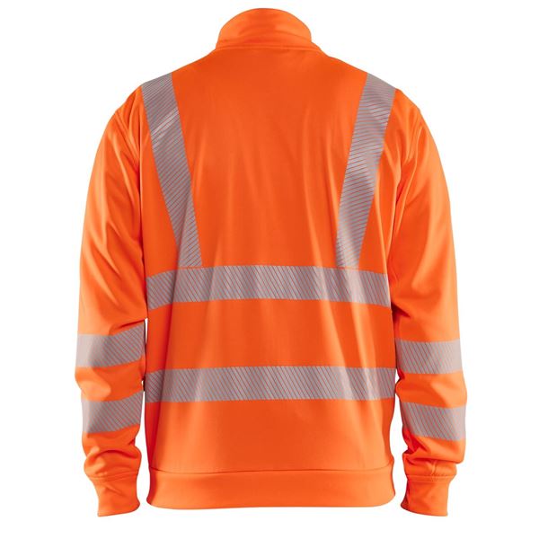 Blaklader 3563 High Vis Full Zip Sweat Jacket