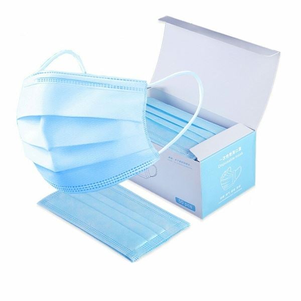 Box of 50 3 Ply Type IIR Surgical Face Masks