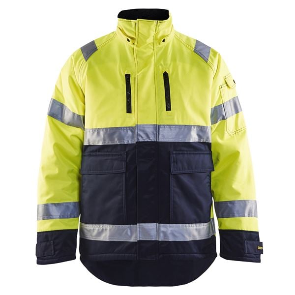 Blaklader 4828 High Vis Yellow Winter Jacket