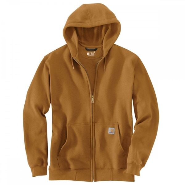 Carhartt Zipped Hooded Loose Fit Sweatshirt K122