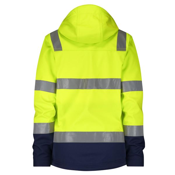 Dassy Malaga Womens High Vis Soft Shell Jacket