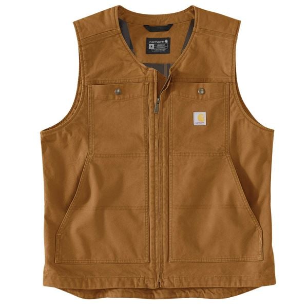 Carhartt Montana Flannel Lined Stretch Duck Vest