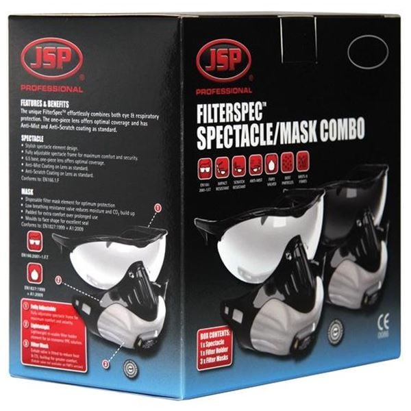 Filterspec® Black/Smoke FFP3V