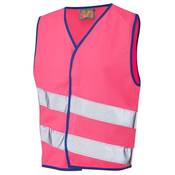 Leo CW01 Neonstars Childrens High Vis Vest