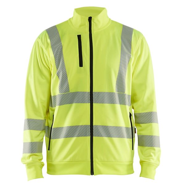 Blaklader 3563 High Vis Full Zip Sweat Jacket